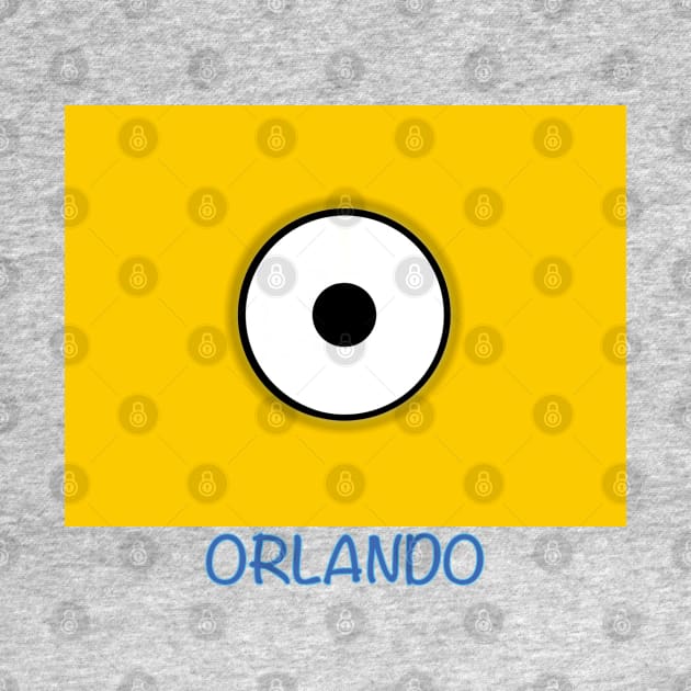 MINI YELLOW ORLANDO by LuckYA